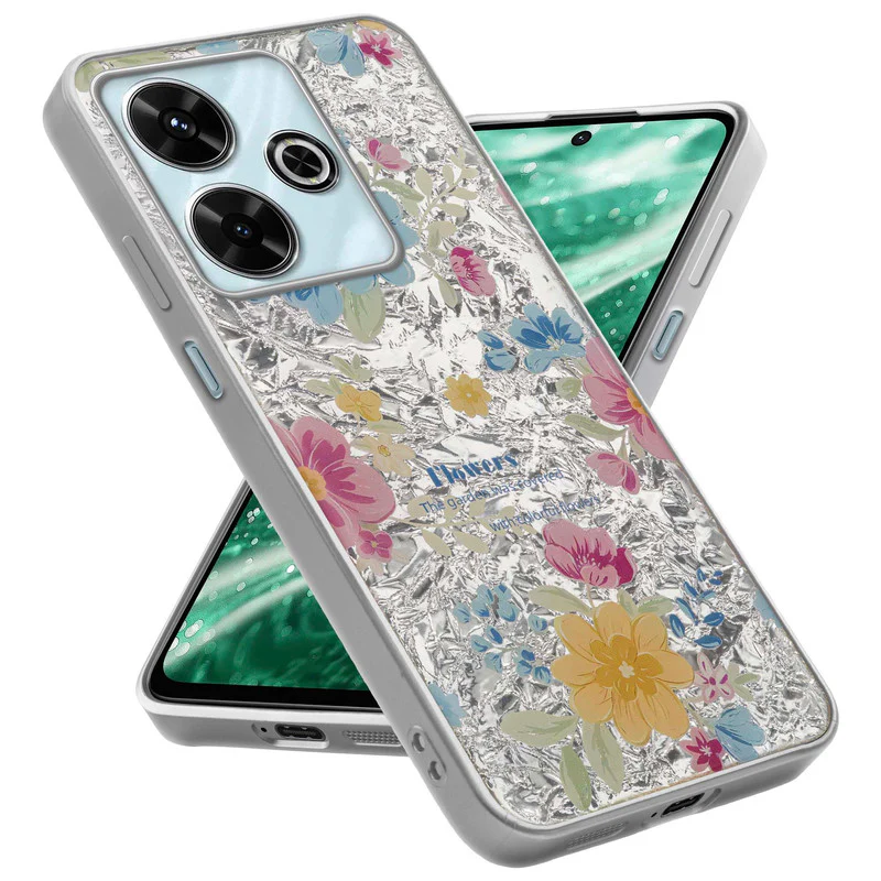 Shining Glossy Gradient Glitter Phone Back Cover Case for Redmi 13 5G - Image 33