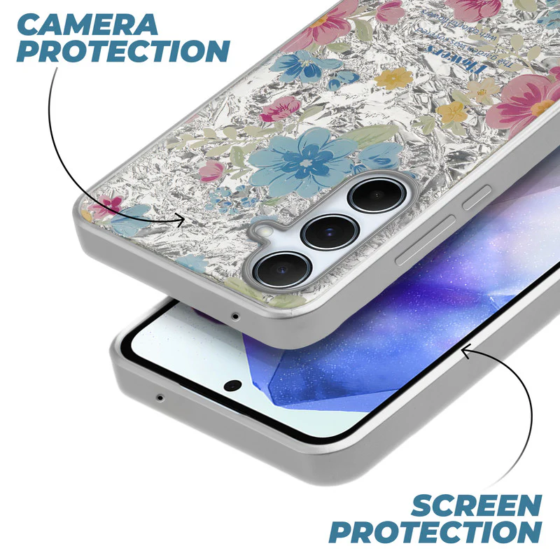 Shining Glossy Gradient Glitter Phone Back Cover Case for Samsung A55 5G - Image 35