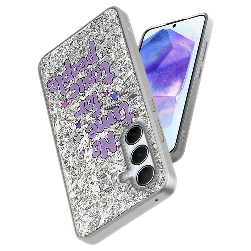 Shining Glossy Gradient Glitter Phone Back Cover Case for Samsung A55 5G - Image 54