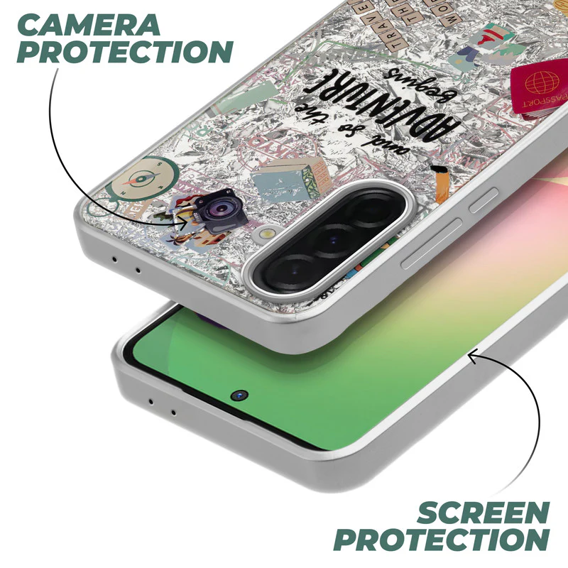 Shining Glossy Gradient Glitter Phone Back Cover Case for Samsung A56 5G - Image 11