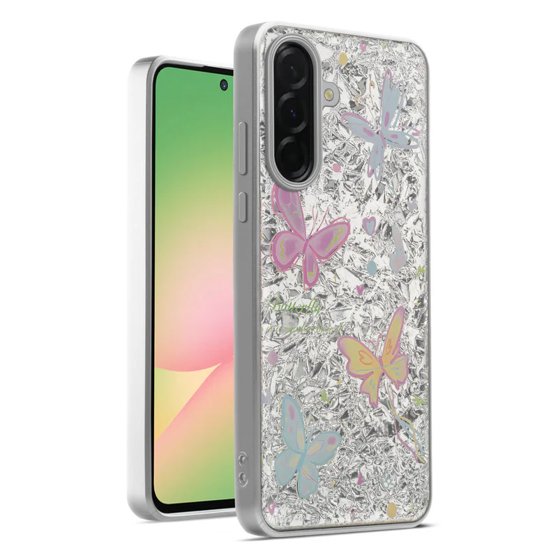 Shining Glossy Gradient Glitter Phone Back Cover Case for Samsung A56 5G - Image 31