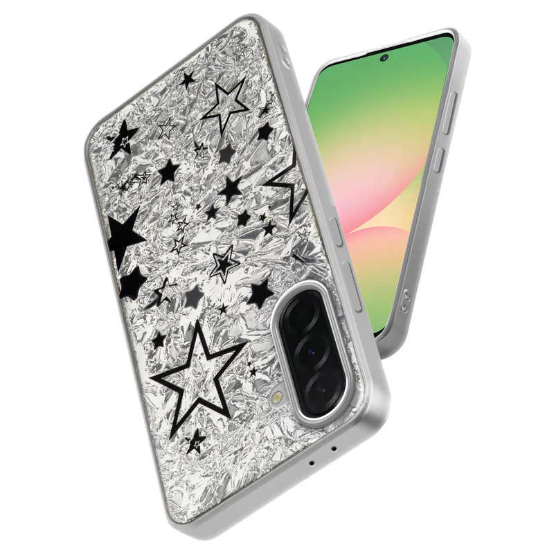 Shining Glossy Gradient Glitter Phone Back Cover Case for Samsung A56 5G - Image 6