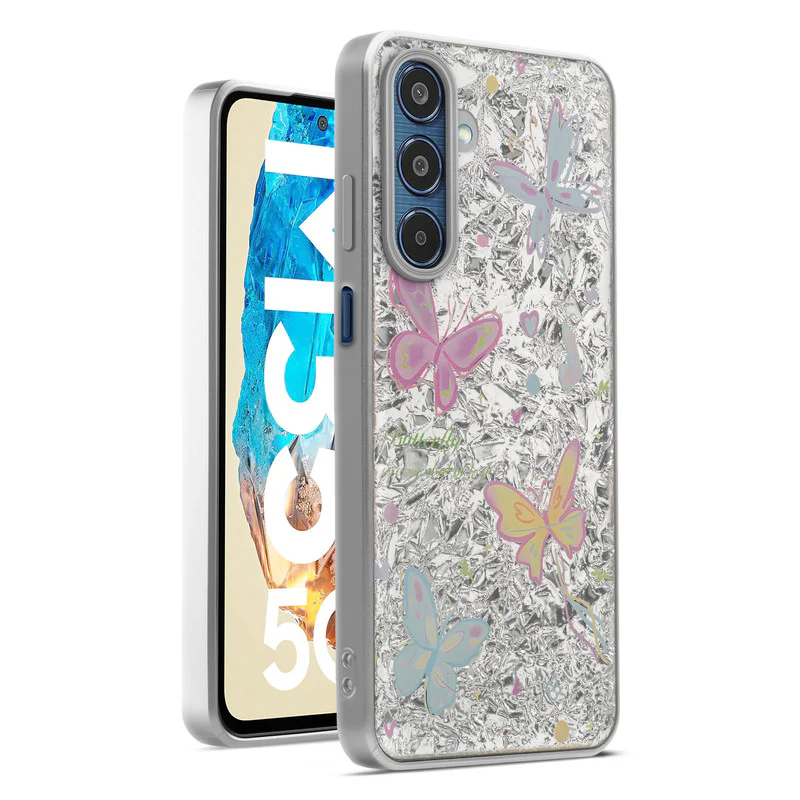 Shining Glossy Gradient Glitter Phone Back Cover Case for Samsung M35 5G - Image 25