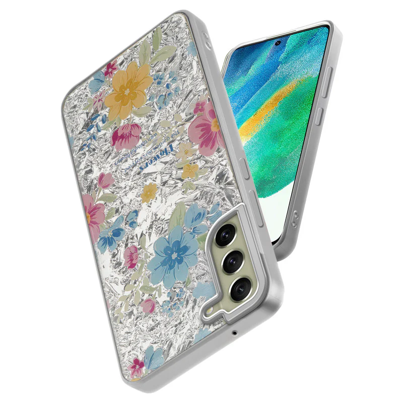 Shining Glossy Gradient Glitter Phone Back Cover Case for Samsung S21 FE 5G - Image 36