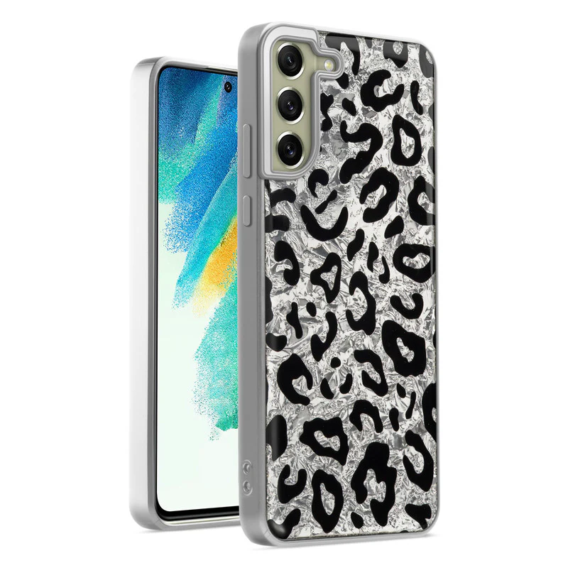Shining Glossy Gradient Glitter Phone Back Cover Case for Samsung S21 FE 5G - Image 37