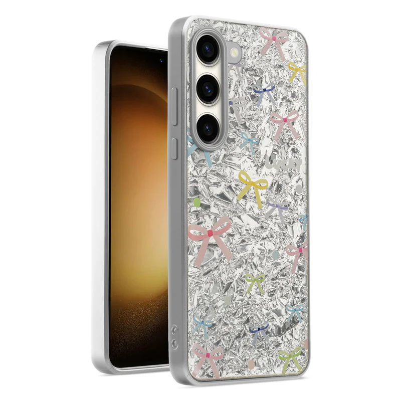 Shining Glossy Gradient Glitter Phone Back Cover Case for Samsung S23 5G - Image 13