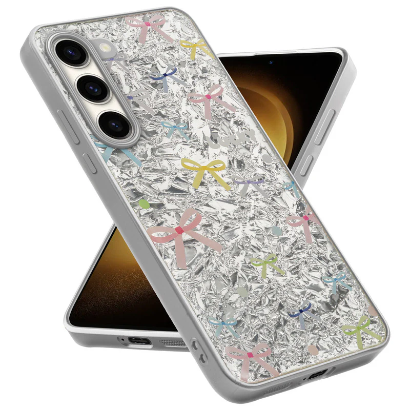 Shining Glossy Gradient Glitter Phone Back Cover Case for Samsung S23 5G - Image 15