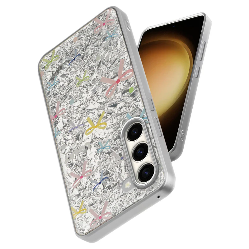 Shining Glossy Gradient Glitter Phone Back Cover Case for Samsung S23 5G - Image 18