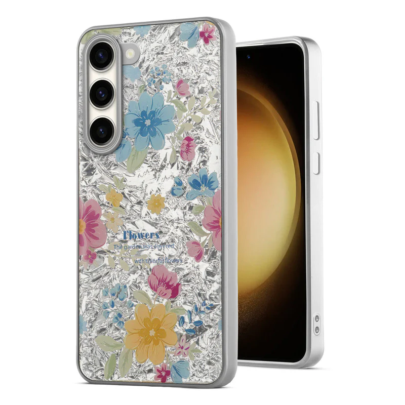 Shining Glossy Gradient Glitter Phone Back Cover Case for Samsung S23 5G - Image 28