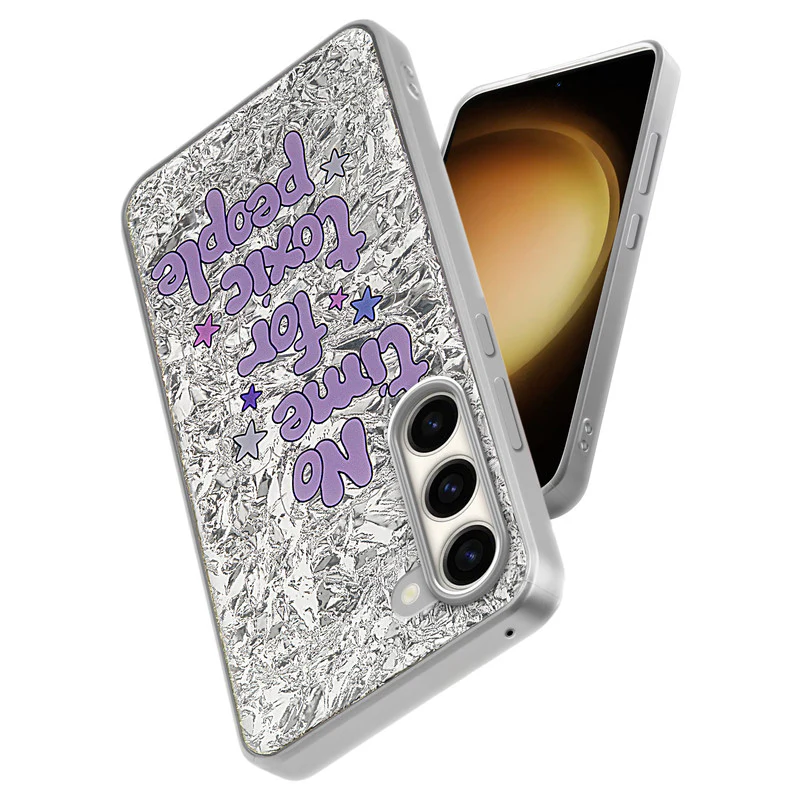 Shining Glossy Gradient Glitter Phone Back Cover Case for Samsung S23 5G - Image 48