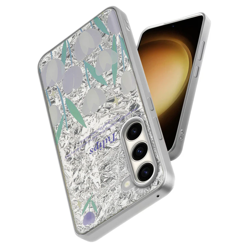 Shining Glossy Gradient Glitter Phone Back Cover Case for Samsung S23 5G - Image 54