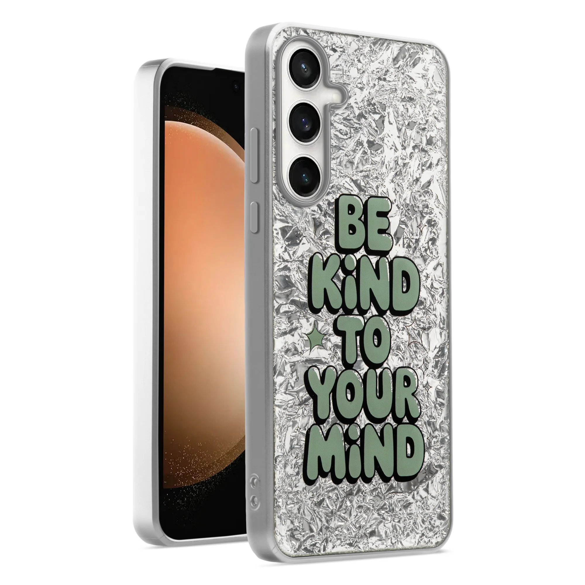 Shining Glossy Gradient Glitter Phone Back Cover Case for Samsung S23 FE 5G - Image 7