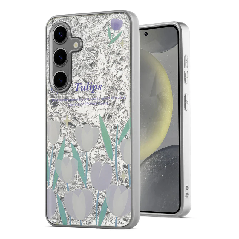 Shining Glossy Gradient Glitter Phone Back Cover Case for Samsung S24 5G - Image 58