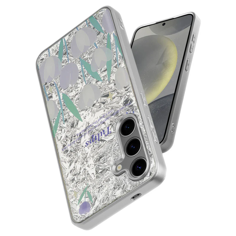 Shining Glossy Gradient Glitter Phone Back Cover Case for Samsung S24 5G - Image 60
