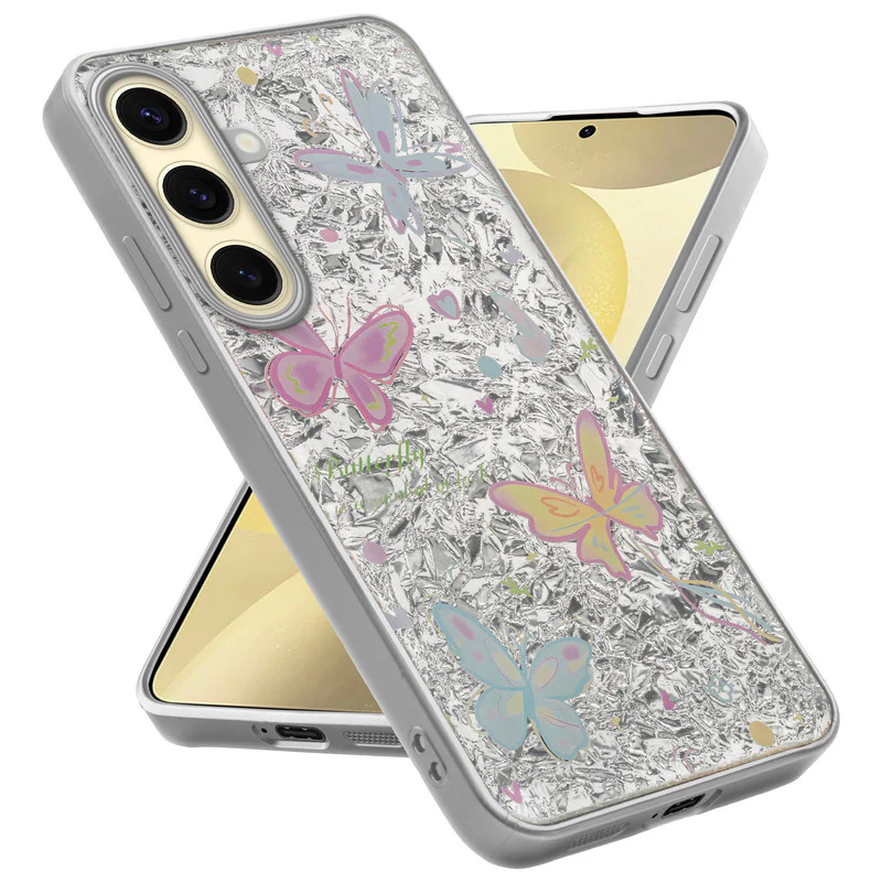 Shining Glossy Gradient Glitter Phone Back Cover Case for Samsung S25 5G - Image 27