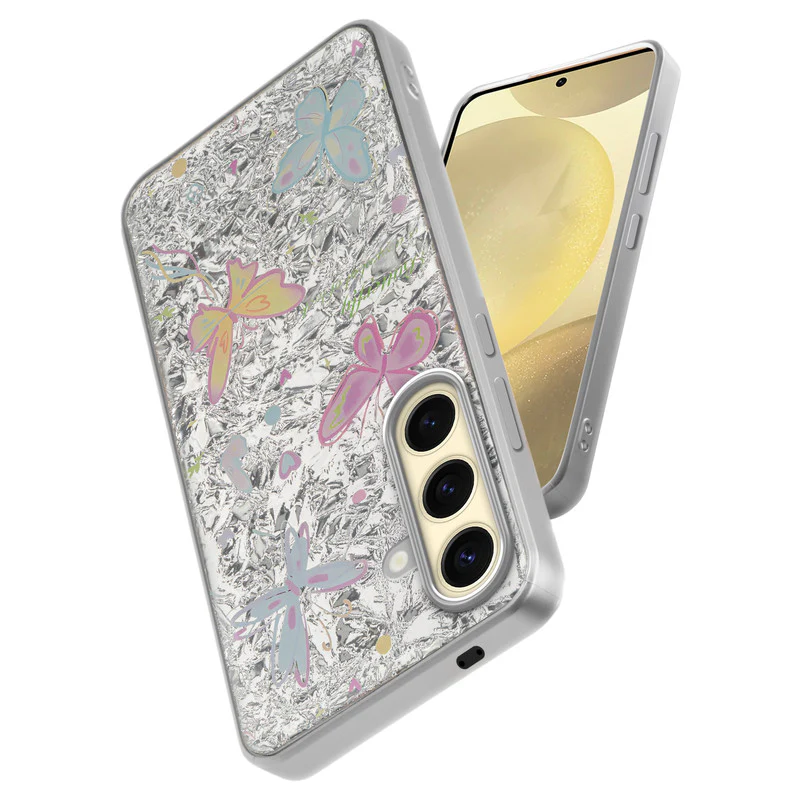Shining Glossy Gradient Glitter Phone Back Cover Case for Samsung S25 5G - Image 30