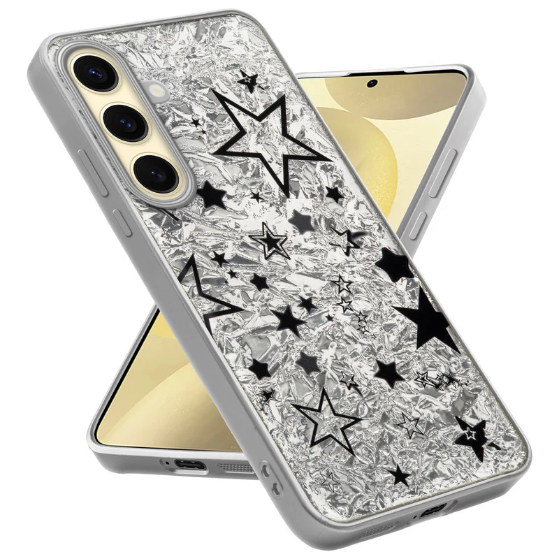 Shining Glossy Gradient Glitter Phone Back Cover Case for Samsung S25 5G - Image 45