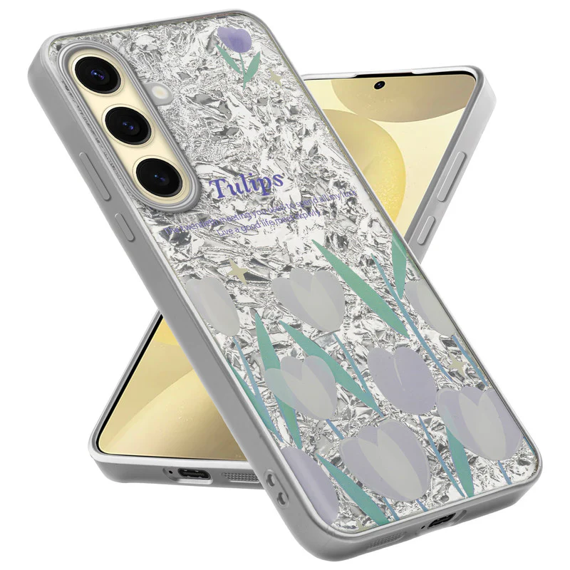 Shining Glossy Gradient Glitter Phone Back Cover Case for Samsung S25 5G - Image 57