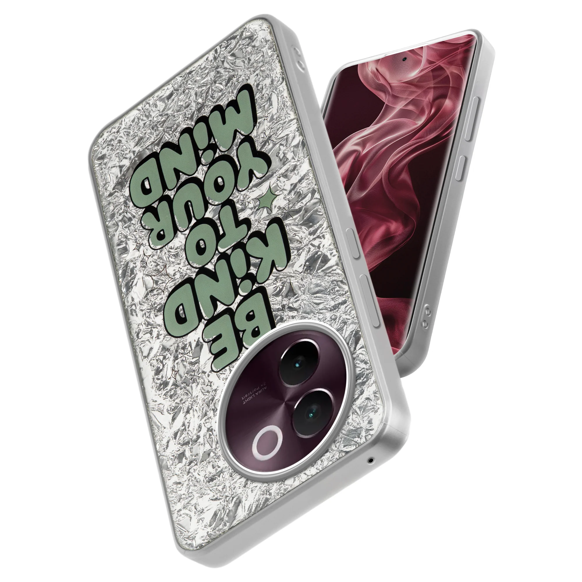 Shining Glossy Gradient Glitter Phone Back Cover Case for Vivo V30e 5G - Image 12