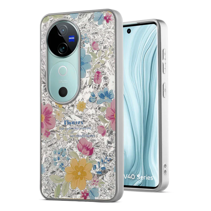 Shining Glossy Gradient Glitter Phone Back Cover Case for Vivo V40 5G - Image 34