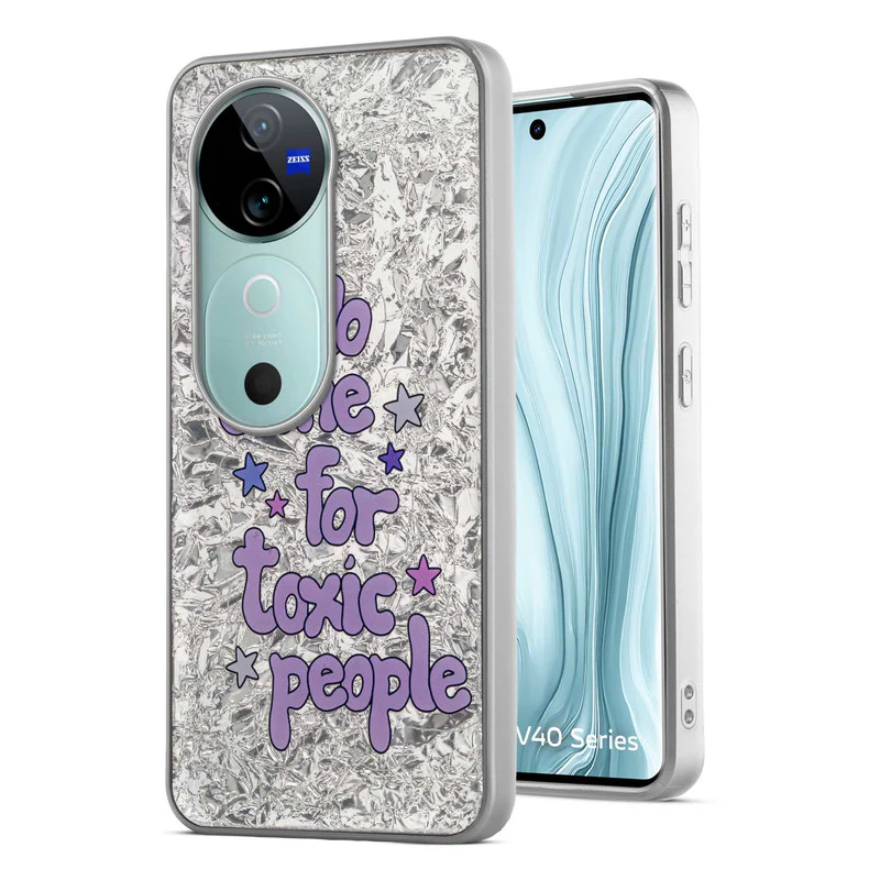 Shining Glossy Gradient Glitter Phone Back Cover Case for Vivo V40 5G - Image 52