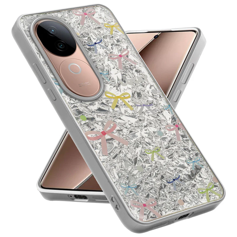 Shining Glossy Gradient Glitter Phone Back Cover Case for Vivo V40e 5G - Image 21