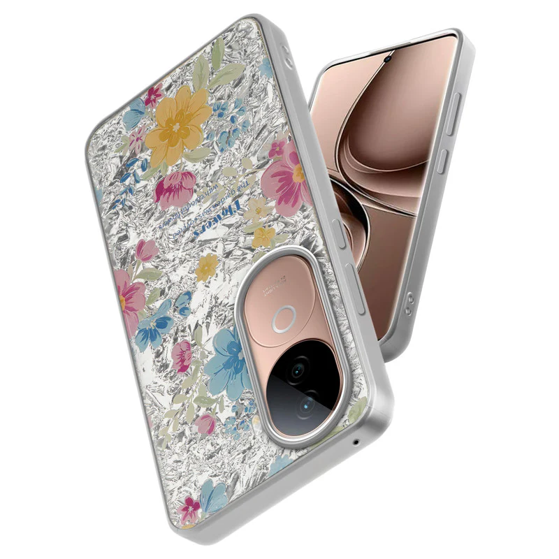 Shining Glossy Gradient Glitter Phone Back Cover Case for Vivo V40e 5G - Image 36