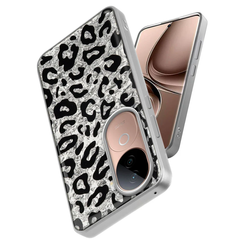 Shining Glossy Gradient Glitter Phone Back Cover Case for Vivo V40e 5G - Image 42