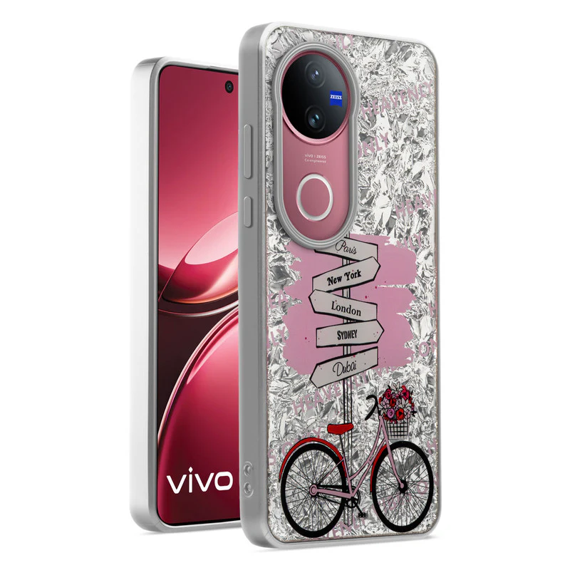 Shining Glossy Gradient Glitter Phone Back Cover Case for Vivo V50 5G - Image 13