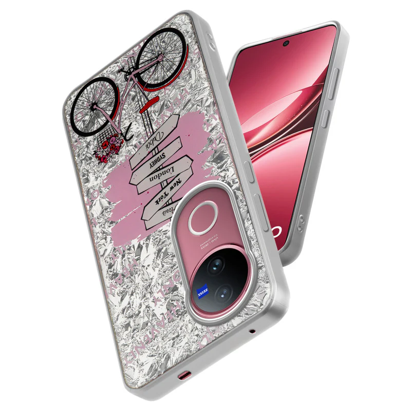 Shining Glossy Gradient Glitter Phone Back Cover Case for Vivo V50 5G - Image 18