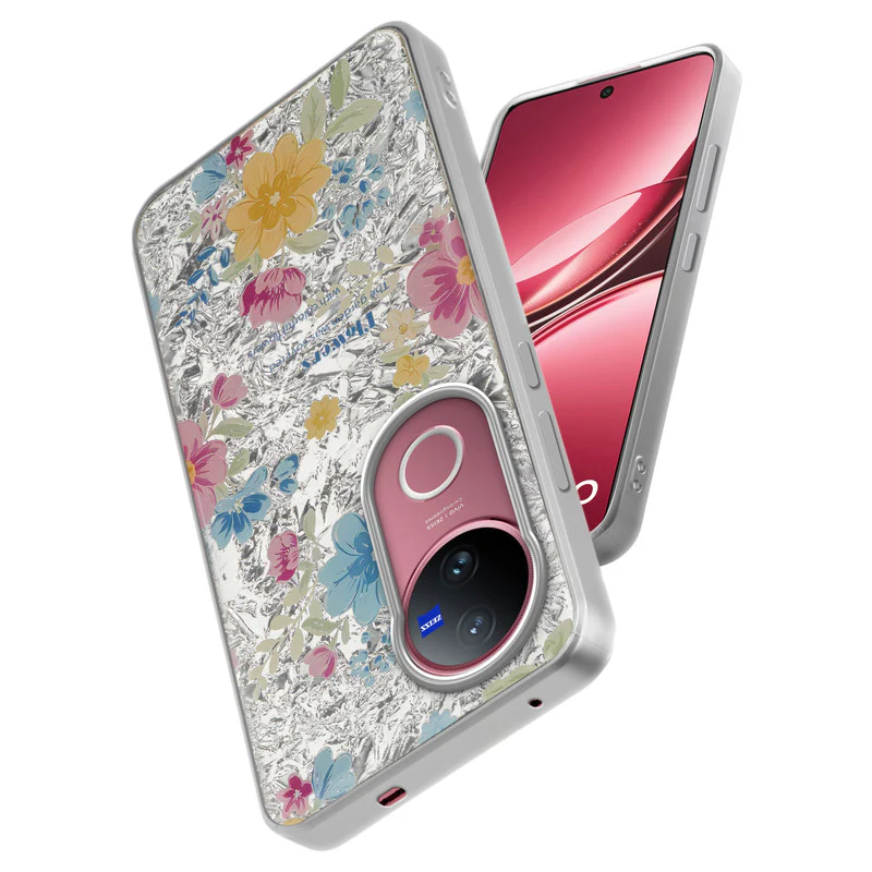 Shining Glossy Gradient Glitter Phone Back Cover Case for Vivo V50 5G - Image 36