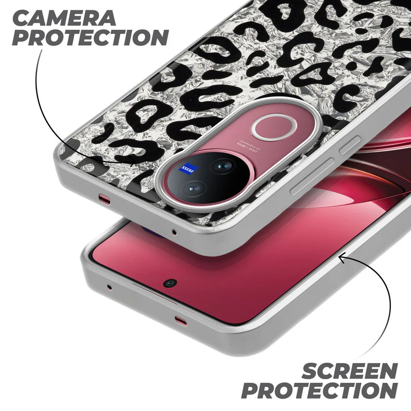Shining Glossy Gradient Glitter Phone Back Cover Case for Vivo V50 5G - Image 41