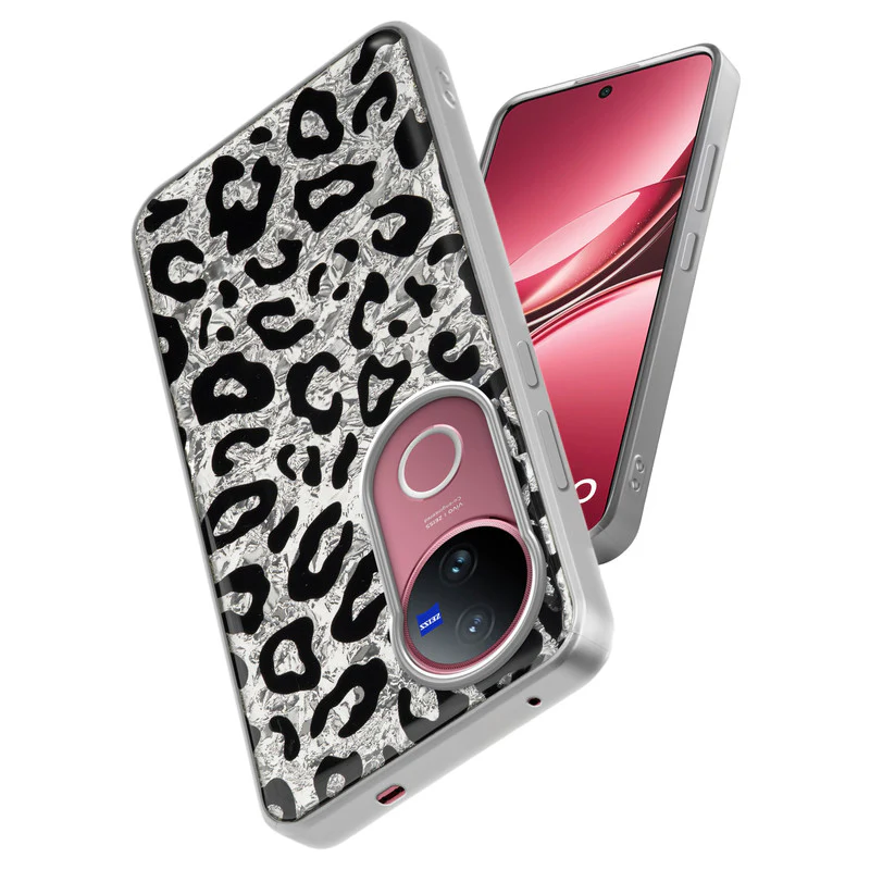 Shining Glossy Gradient Glitter Phone Back Cover Case for Vivo V50 5G - Image 42