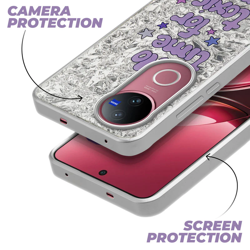 Shining Glossy Gradient Glitter Phone Back Cover Case for Vivo V50 5G - Image 53