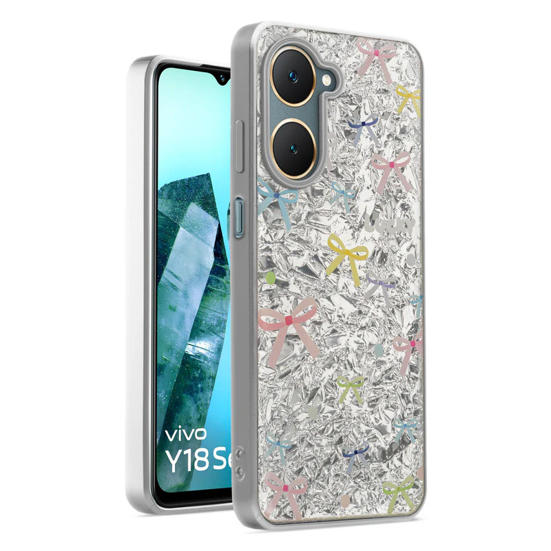 Shining Glossy Gradient Glitter Phone Back Cover Case for Vivo Y18 - Image 19