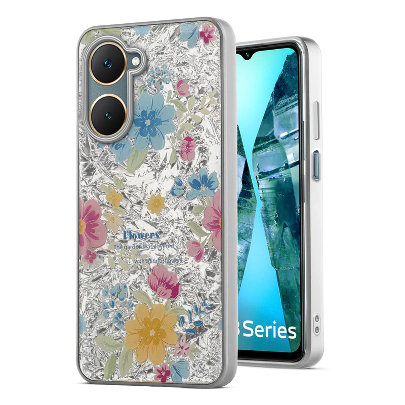 Shining Glossy Gradient Glitter Phone Back Cover Case for Vivo Y18 - Image 34