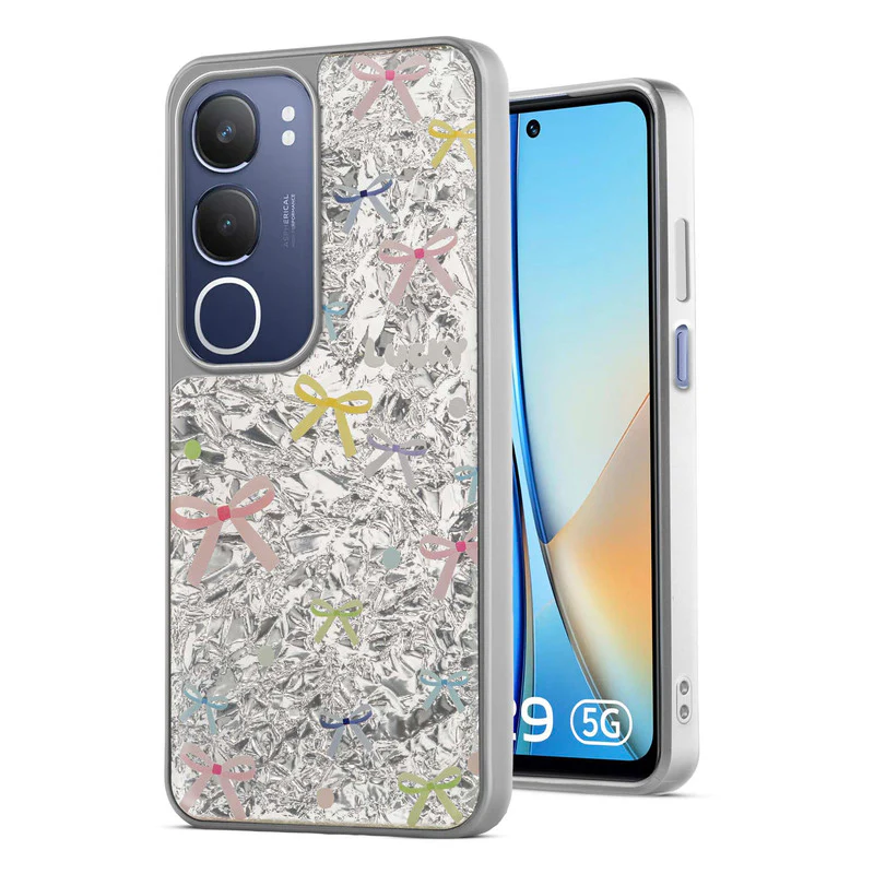 Shining Glossy Gradient Glitter Phone Back Cover Case for Vivo Y29 5G - Image 22