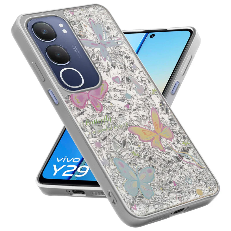Shining Glossy Gradient Glitter Phone Back Cover Case for Vivo Y29 5G - Image 27