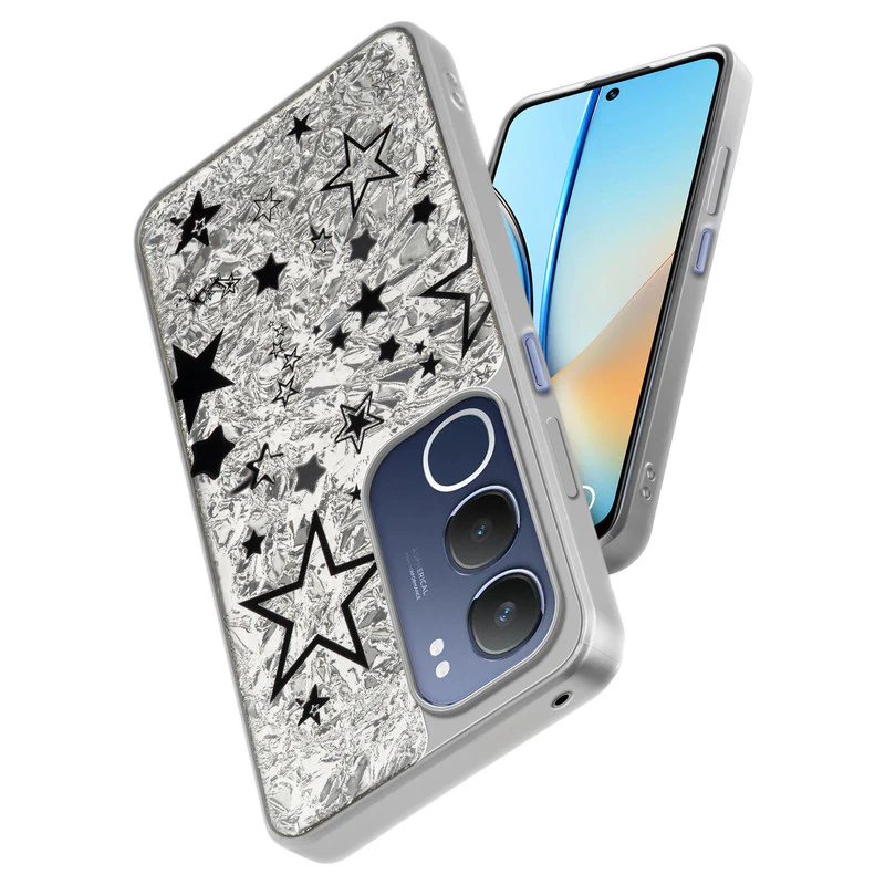 Shining Glossy Gradient Glitter Phone Back Cover Case for Vivo Y29 5G - Image 48