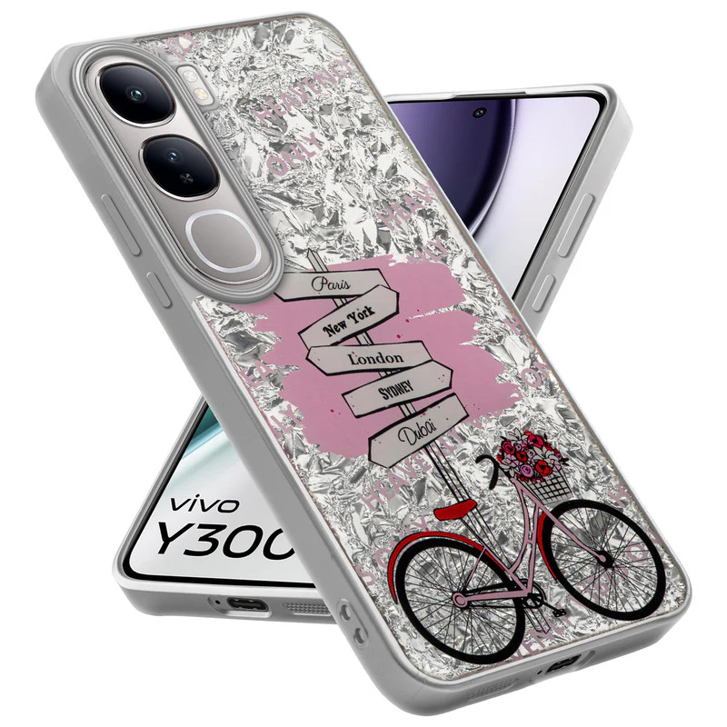 Shining Glossy Gradient Glitter Phone Back Cover Case for Vivo Y300 5G - Image 15