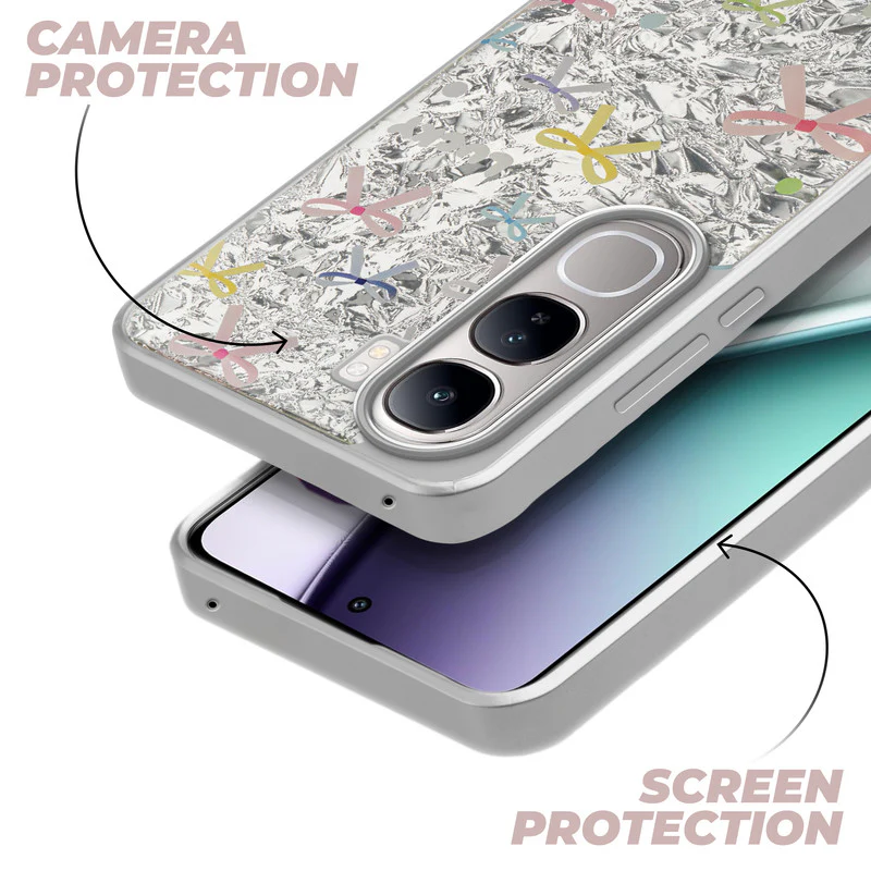 Shining Glossy Gradient Glitter Phone Back Cover Case for Vivo Y300 5G - Image 23