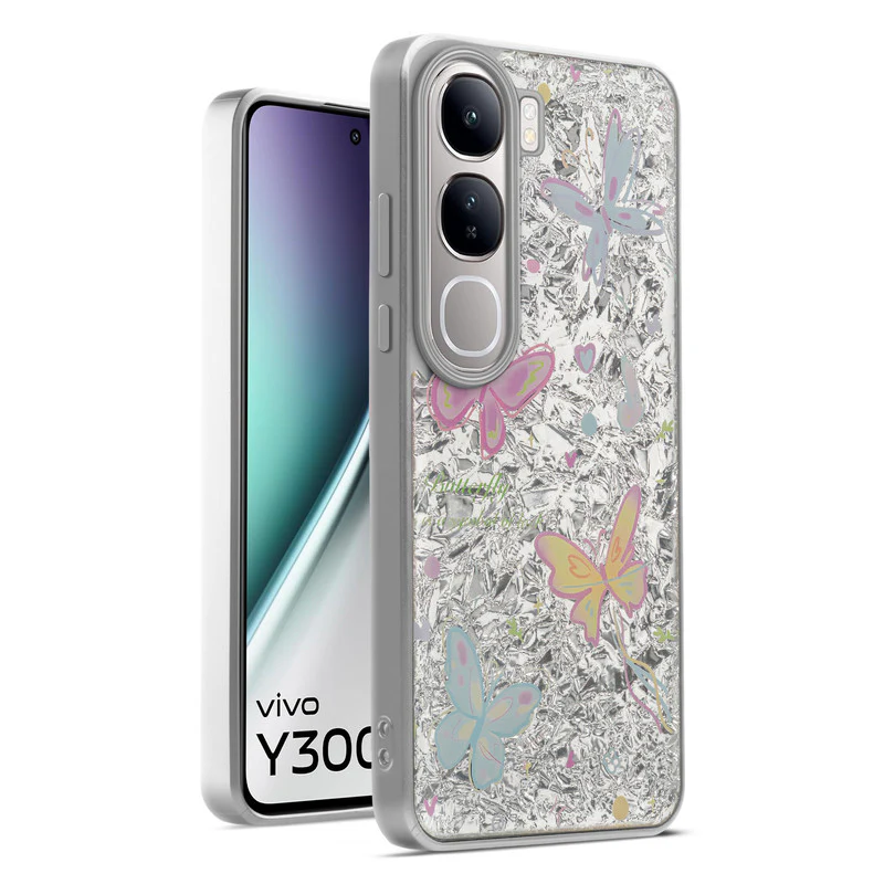 Shining Glossy Gradient Glitter Phone Back Cover Case for Vivo Y300 5G - Image 25
