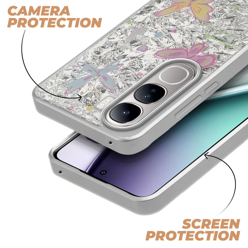 Shining Glossy Gradient Glitter Phone Back Cover Case for Vivo Y300 5G - Image 29