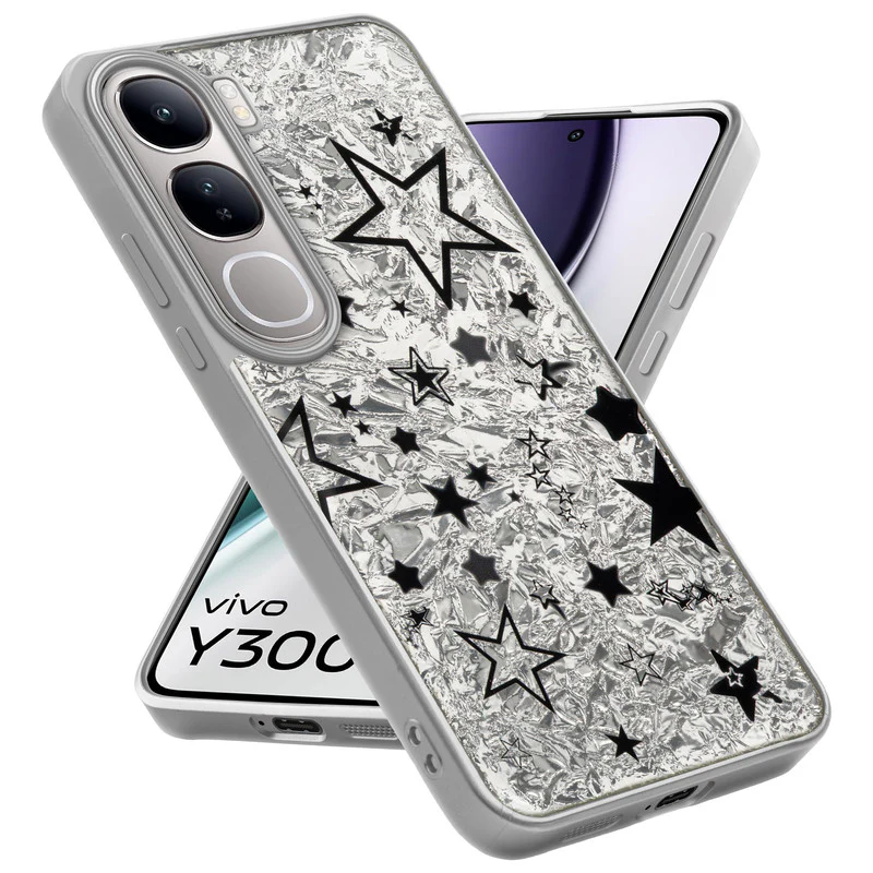Shining Glossy Gradient Glitter Phone Back Cover Case for Vivo Y300 5G - Image 45