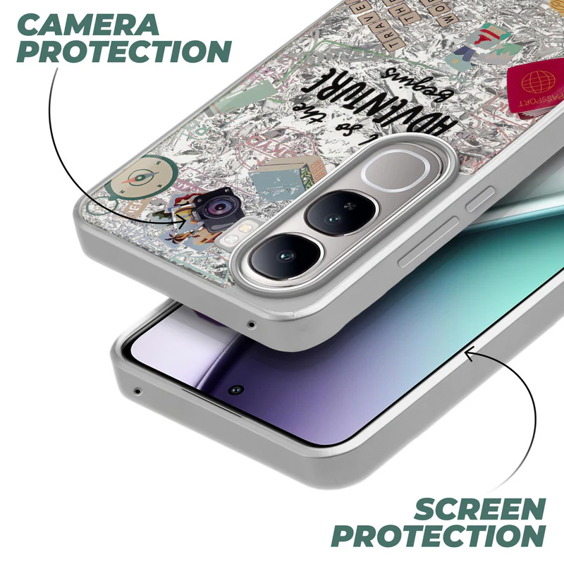 Shining Glossy Gradient Glitter Phone Back Cover Case for Vivo Y300 5G - Image 5
