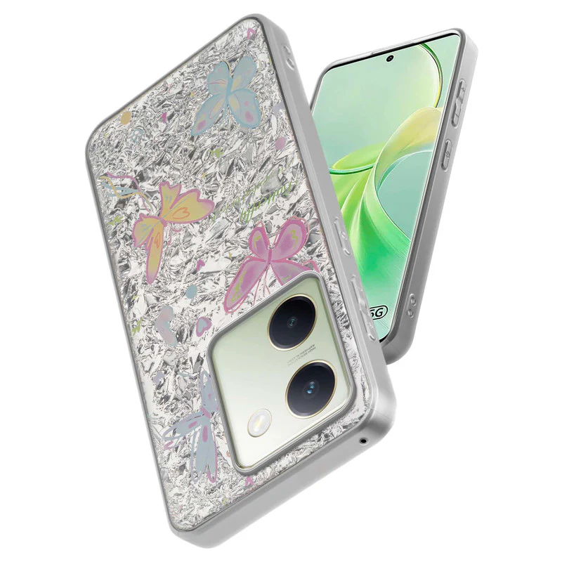 Shining Glossy Gradient Glitter Phone Back Cover Case for Vivo Y300 Plus 5G - Image 30