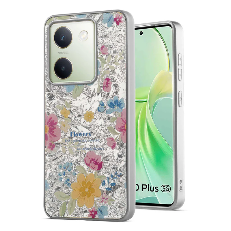 Shining Glossy Gradient Glitter Phone Back Cover Case for Vivo Y300 Plus 5G - Image 34