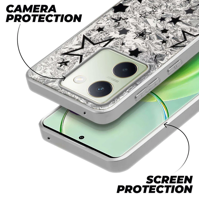 Shining Glossy Gradient Glitter Phone Back Cover Case for Vivo Y300 Plus 5G - Image 47