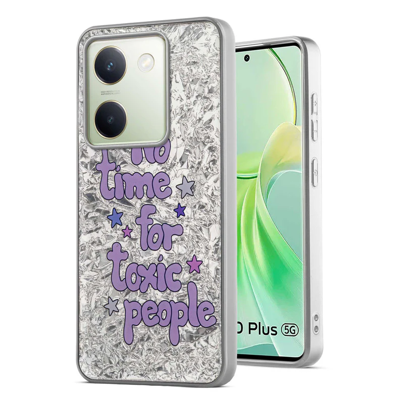 Shining Glossy Gradient Glitter Phone Back Cover Case for Vivo Y300 Plus 5G - Image 52