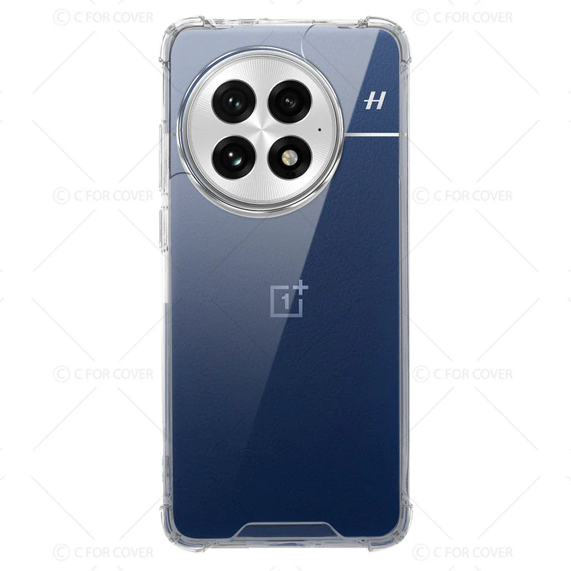 Transparent Shockproof Phone Back Cover Case With Raised Edges For OnePlus 13 5G - Image 4